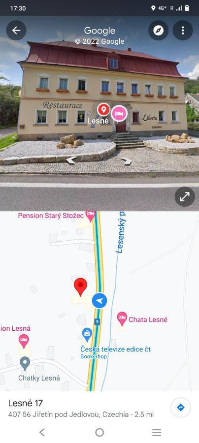 Pension Liberta Jiretin pod Jedlovou Exterior foto
